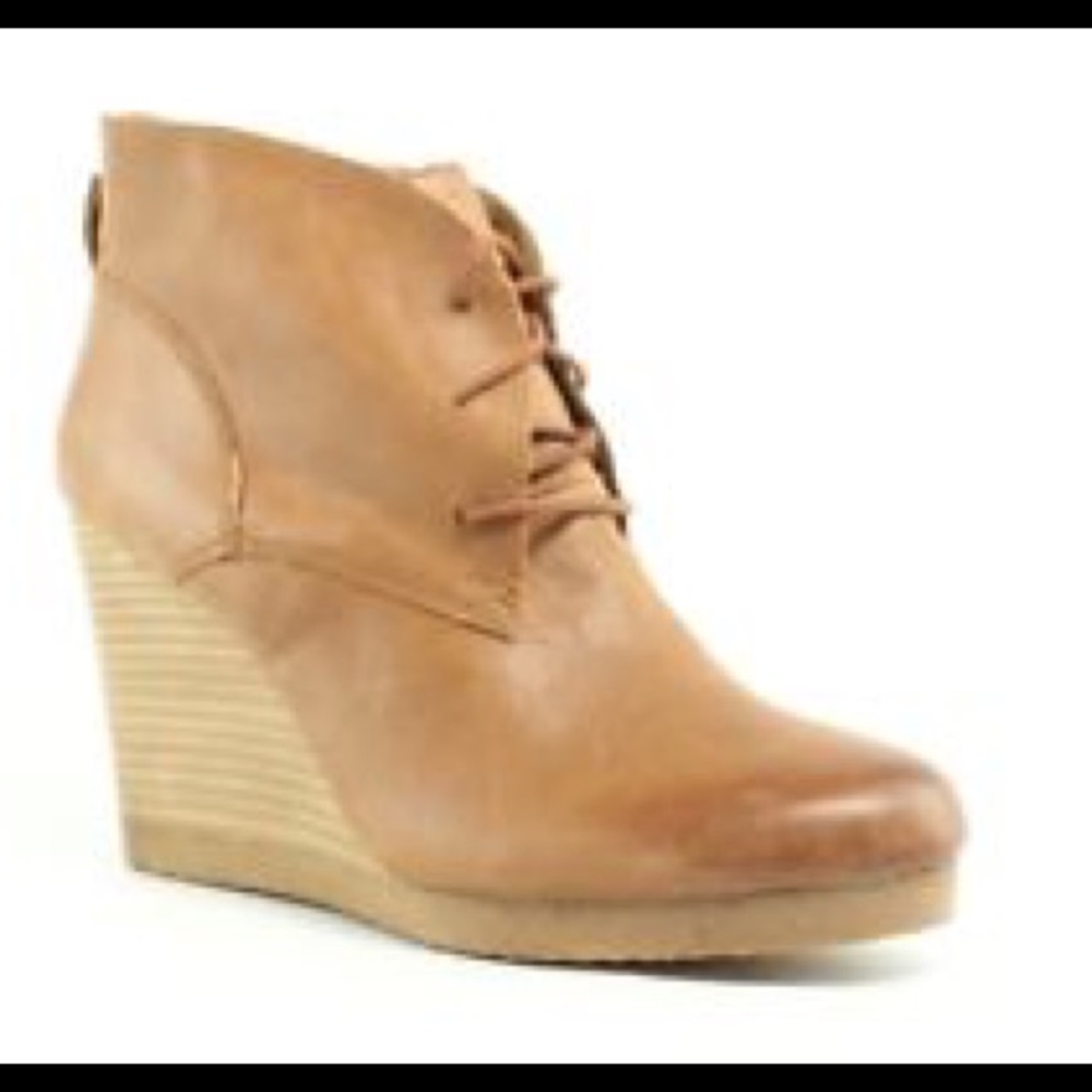 Lucky Brand wedge ankle boot..